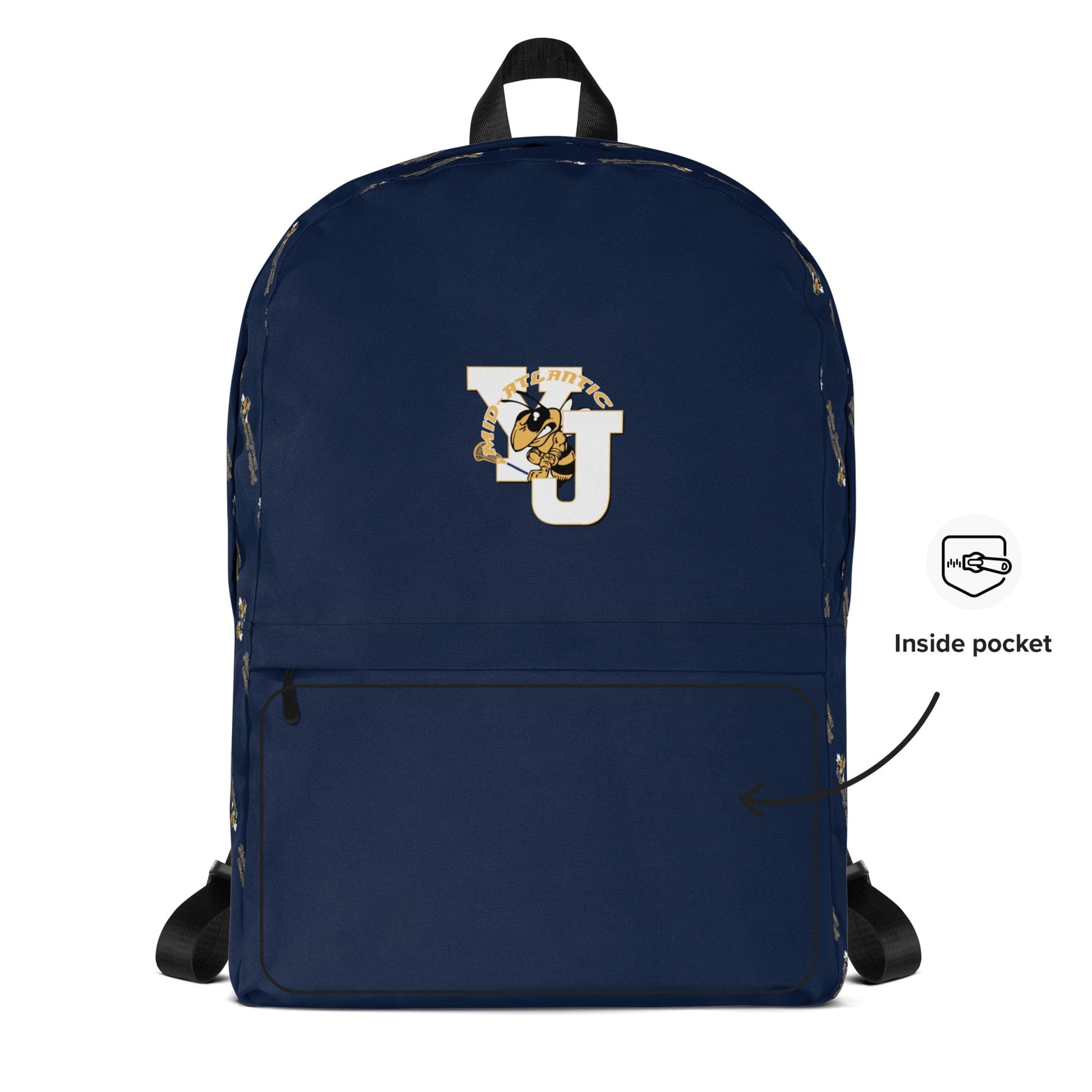 Yellow Jackets Mid-Atlantic Lacrosse Travel Backpack Signature Lacrosse