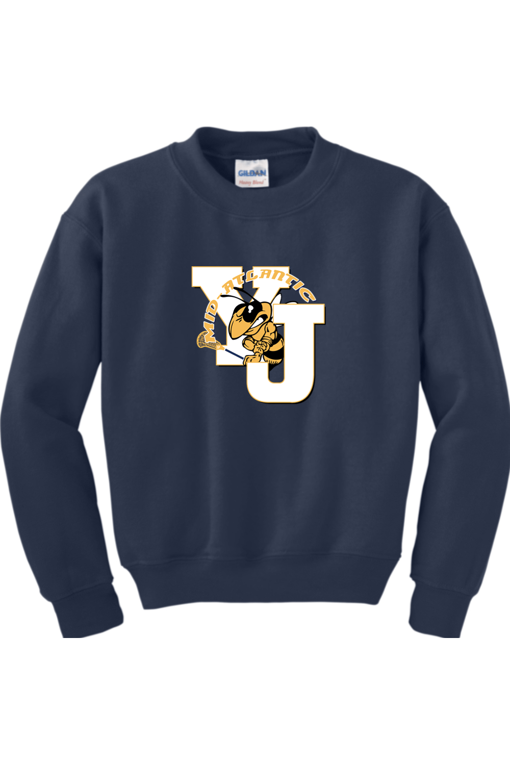 Yellow Jackets Mid-Atlantic Lacrosse Youth Sweatshirt Signature Lacrosse