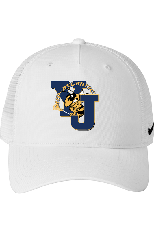 Yellow Jackets Mid-Atlantic Nike Snapback Mesh Trucker Cap Signature Lacrosse