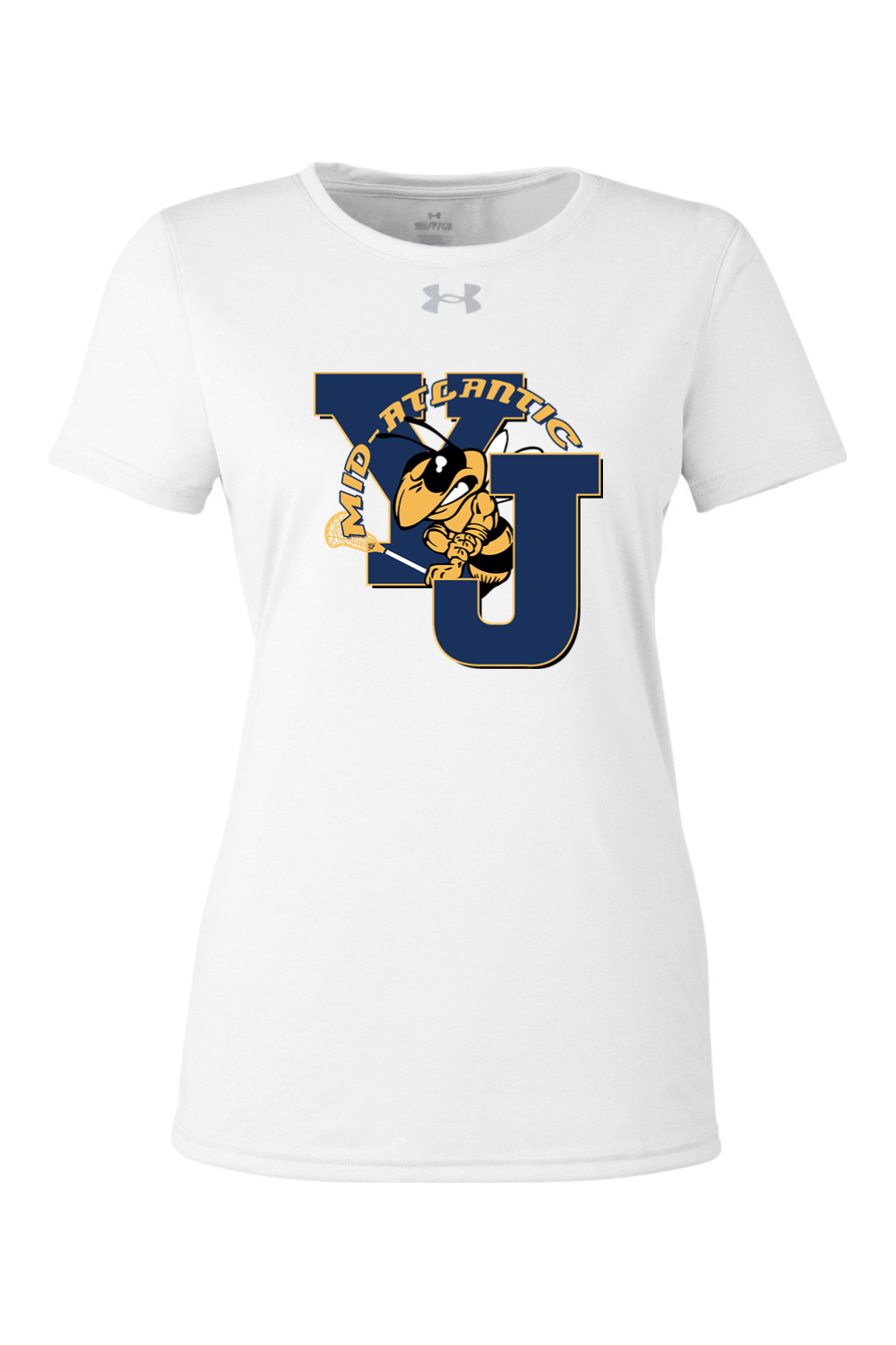 Yellow Jackets Mid-Atlantic Under Armour Ladies' Team Tech T-Shirt Signature Lacrosse