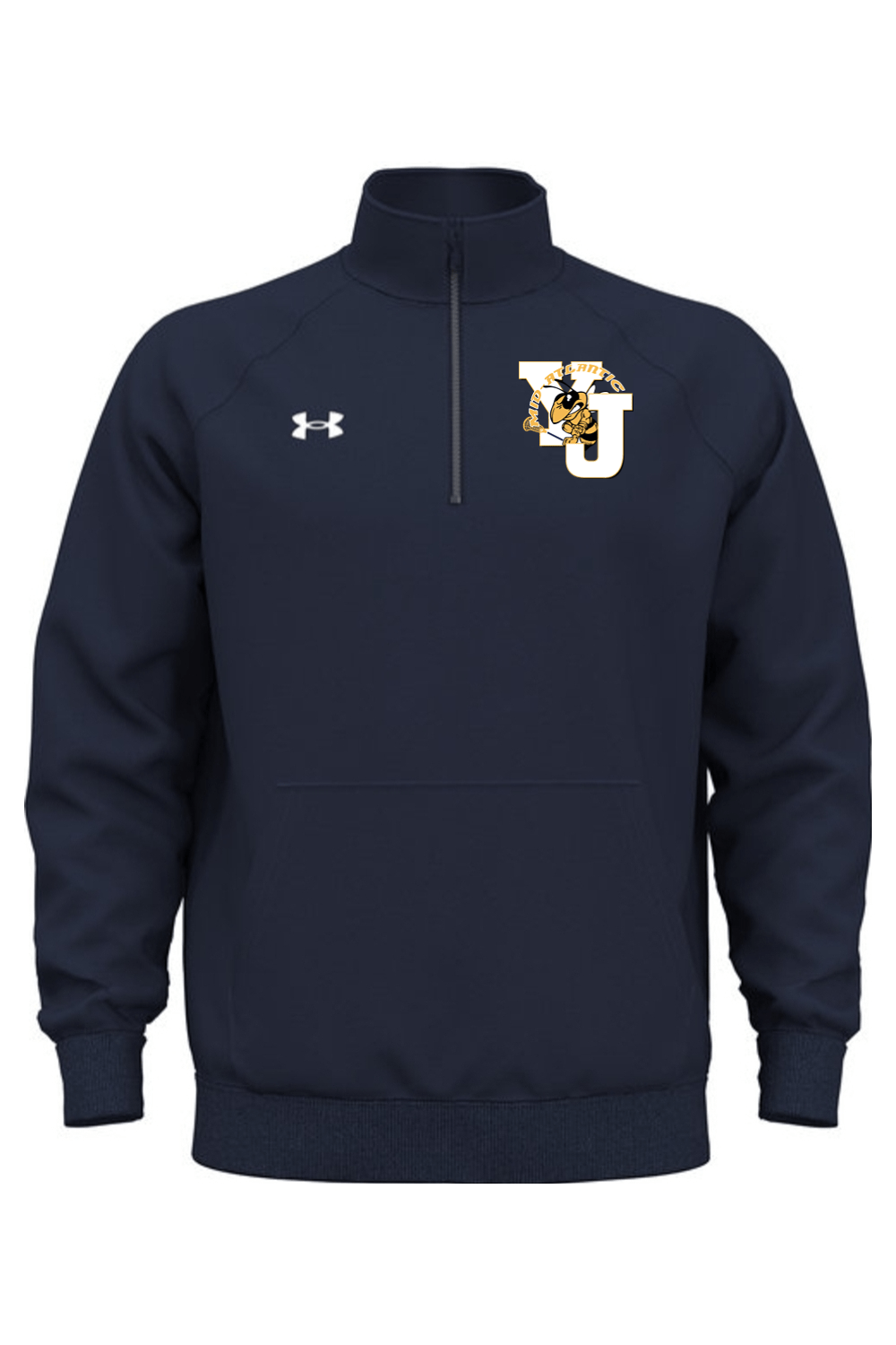 Yellow Jackets Mid-Atlantic Under Armour Men's Rival Fleece Quarter-Zip Signature Lacrosse