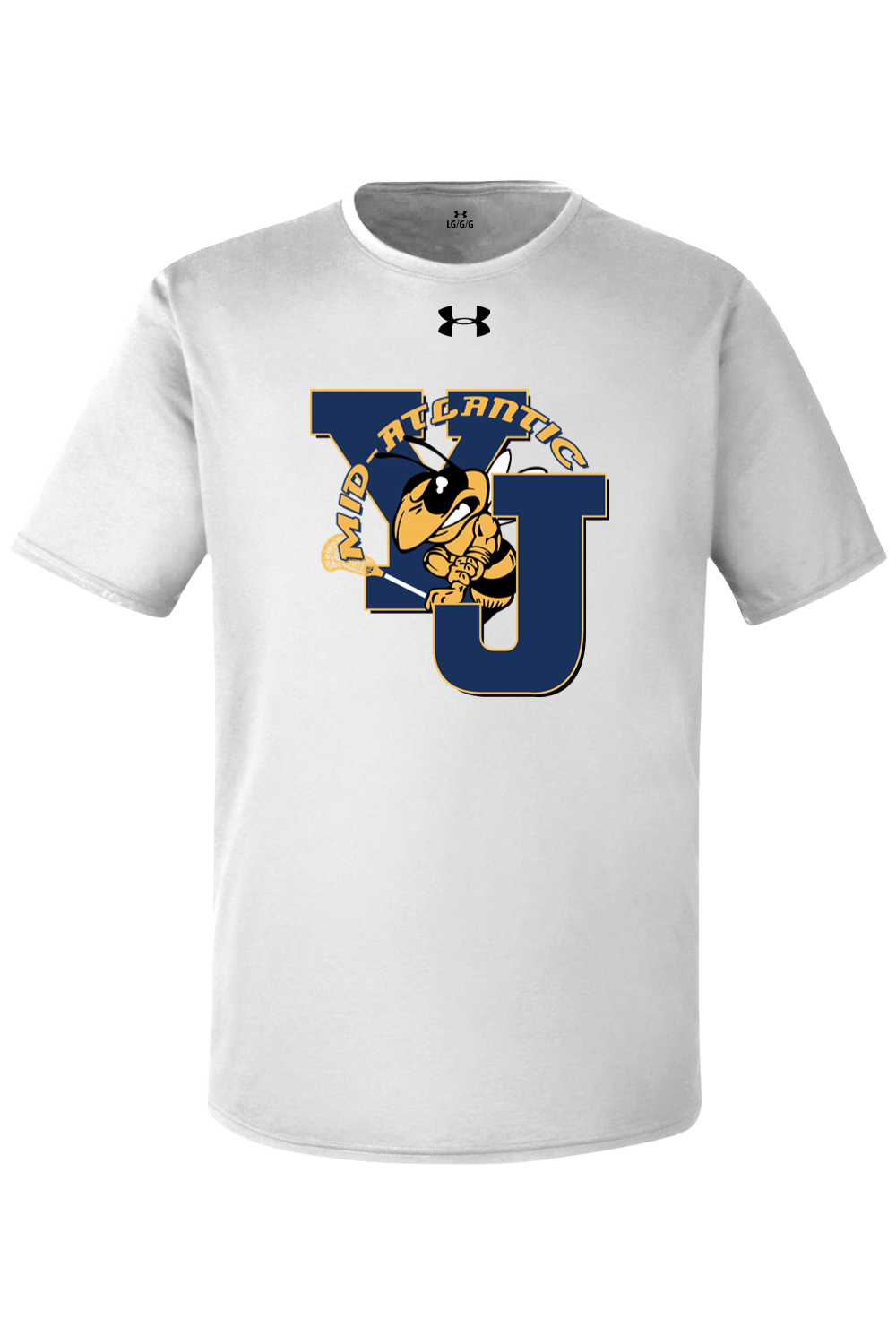 Yellow Jackets Mid-Atlantic Under Armour Men's Team Tech T-Shirt Signature Lacrosse