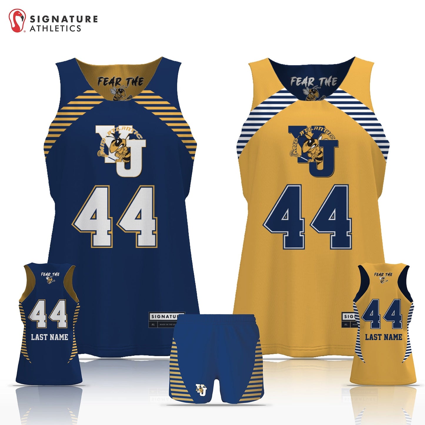 Yellow Jackets Mid-Atlantic Women's 2 Piece Player Package: N/A Signature Lacrosse