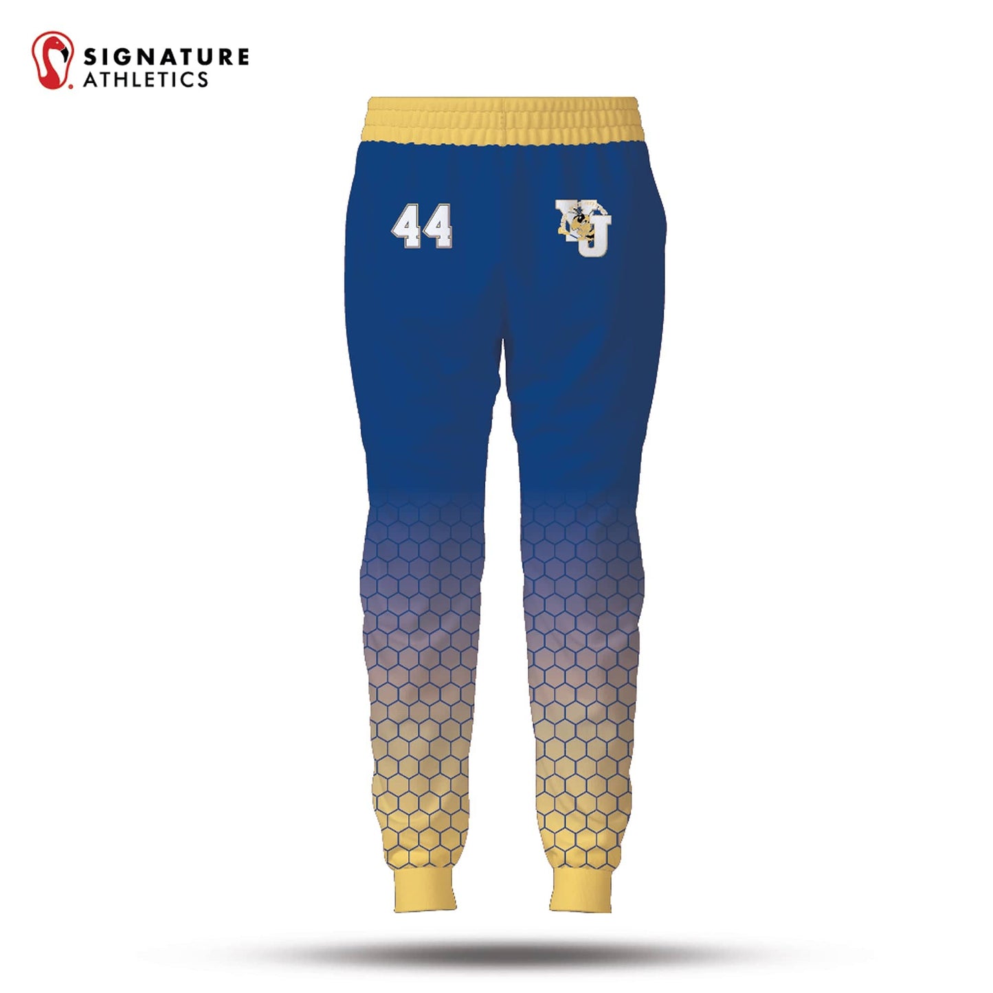 Yellow Jackets Mid-Atlantic Women's Lightweight Dye Sub Joggers Signature Lacrosse