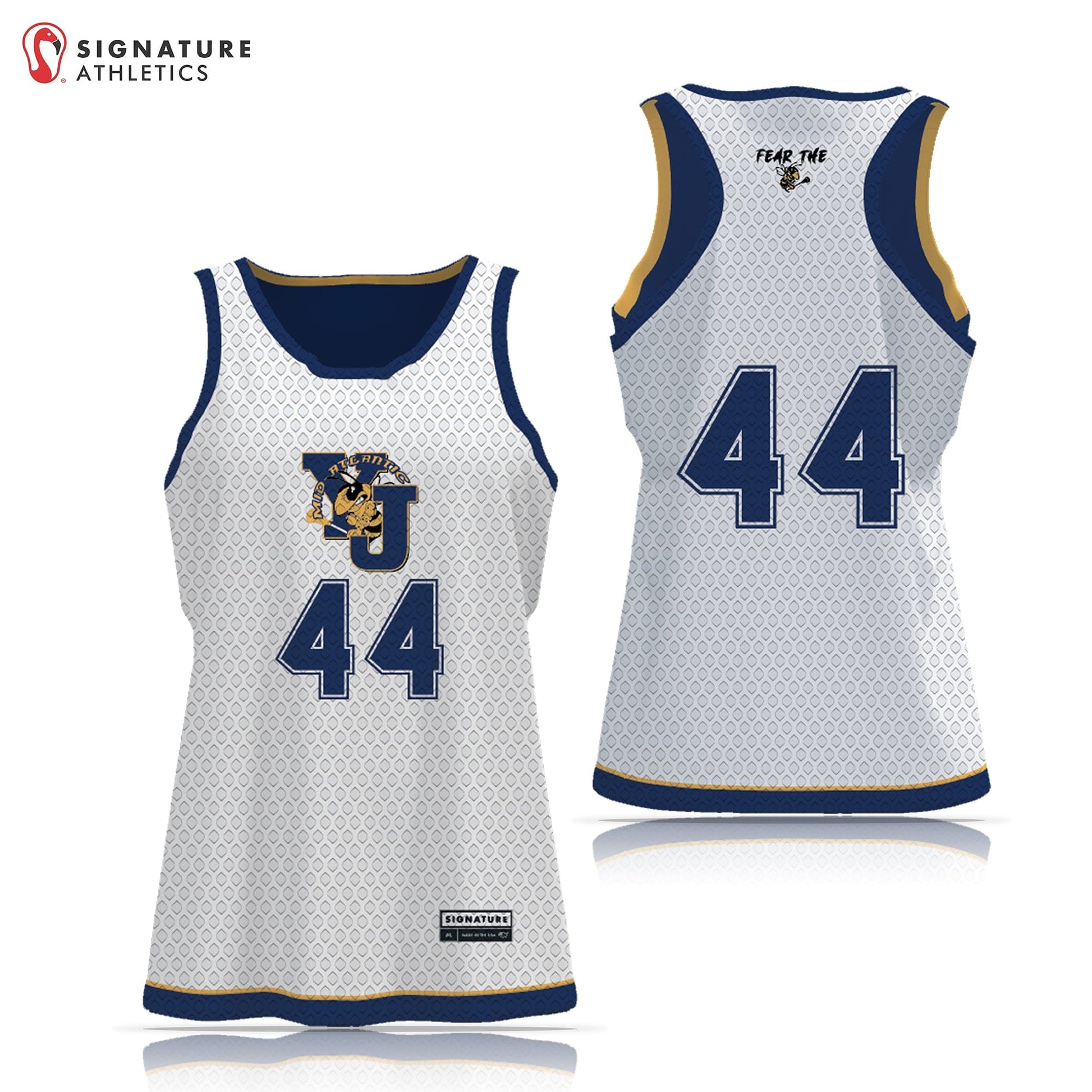 Yellow Jackets Mid-Atlantic Women's Reversible Tournament Pinnie Signature Lacrosse
