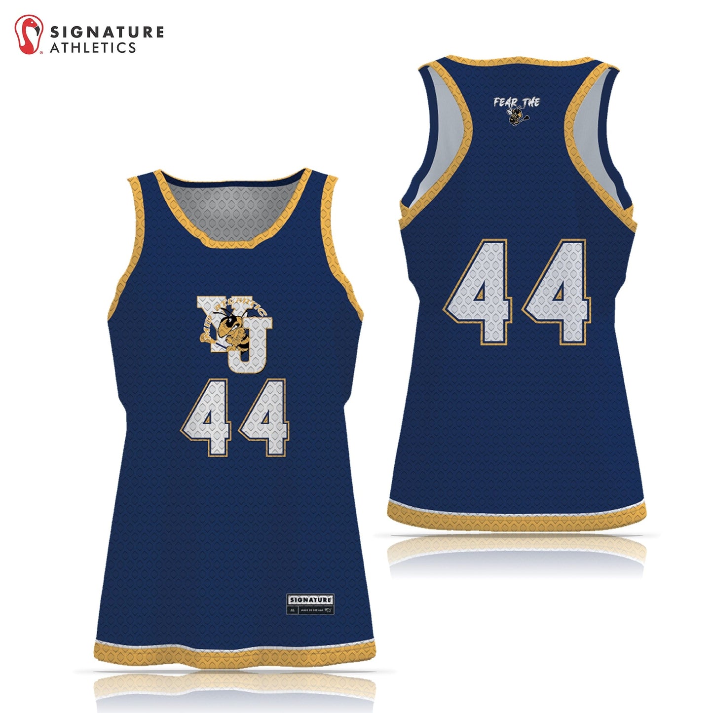 Yellow Jackets Mid-Atlantic Women's Reversible Tournament Pinnie Signature Lacrosse