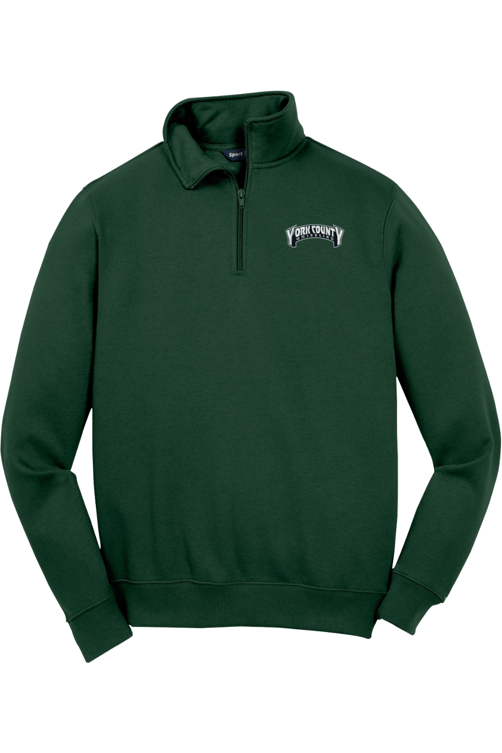 York County Grizzlies Adult Embroidered Quarter-Zip Pullover Signature Lacrosse