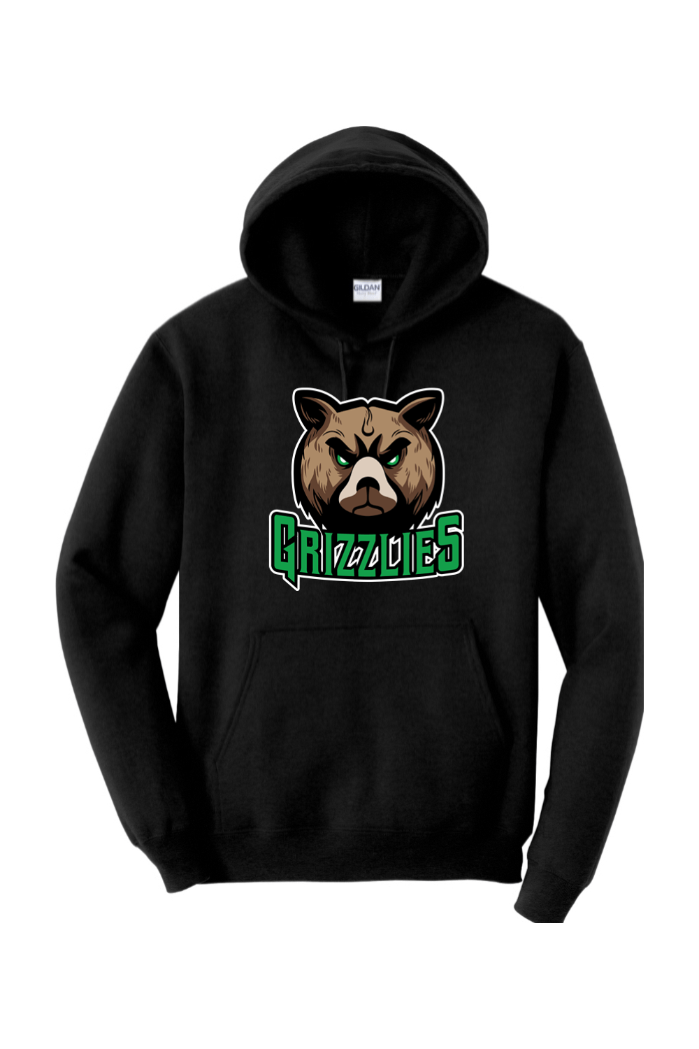 York County Grizzlies Adult Heavyweight Hoodie Signature Lacrosse