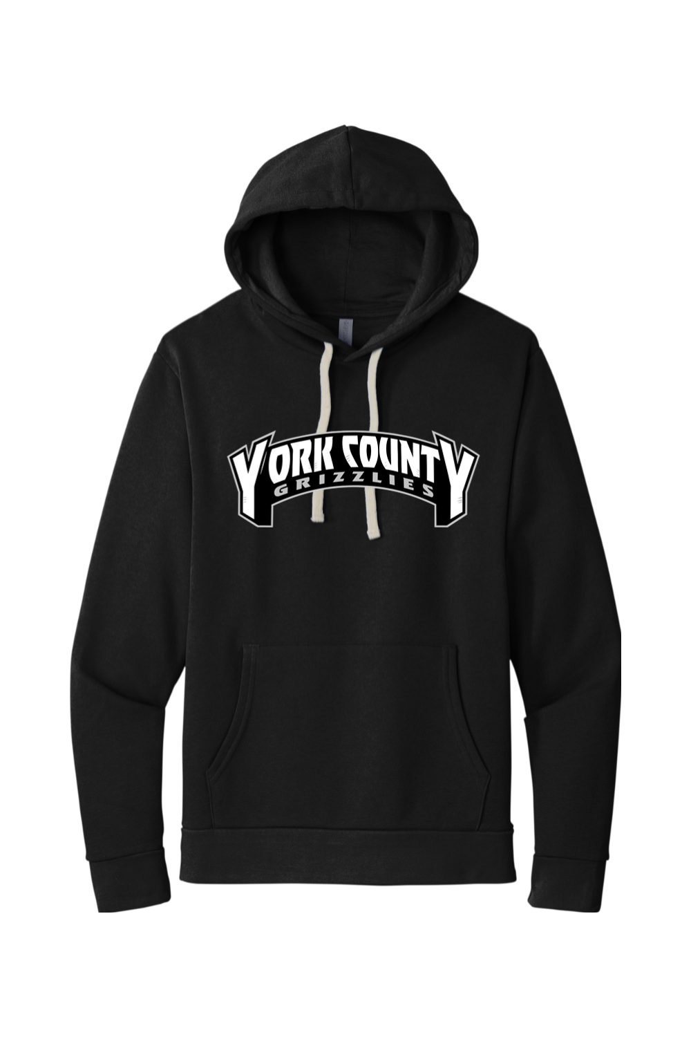 York County Grizzlies Adult Premium Lightweight Hoodie Signature Lacrosse
