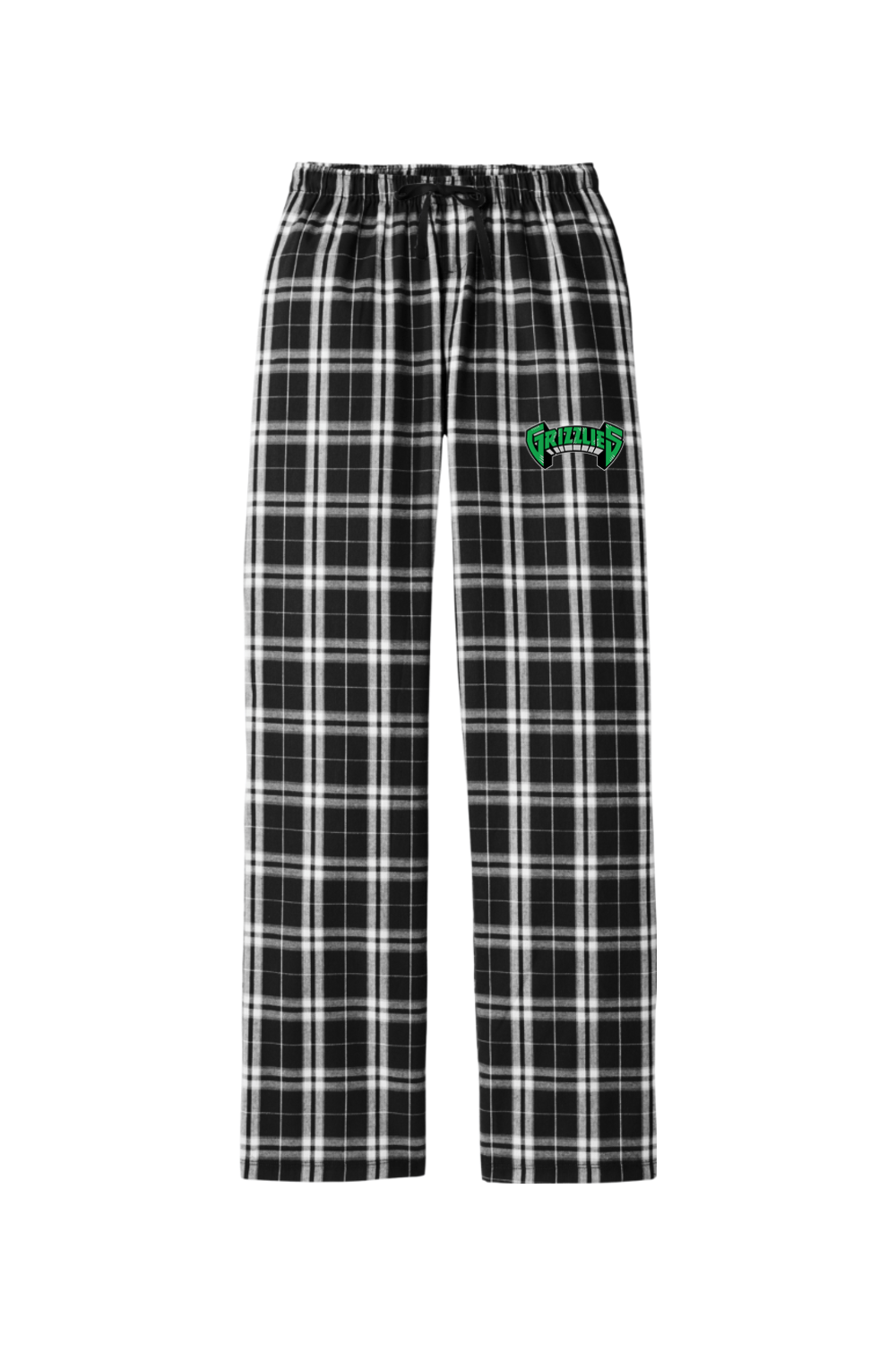 York County Grizzlies Adult Women's Flannel Plaid Pants Signature Lacrosse