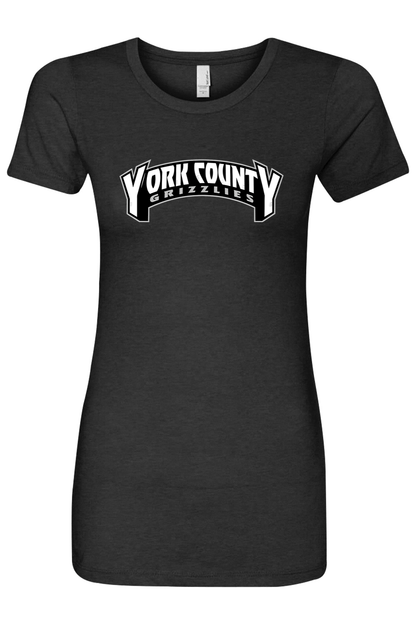 York County Grizzlies Adult Women's T-Shirt Signature Lacrosse