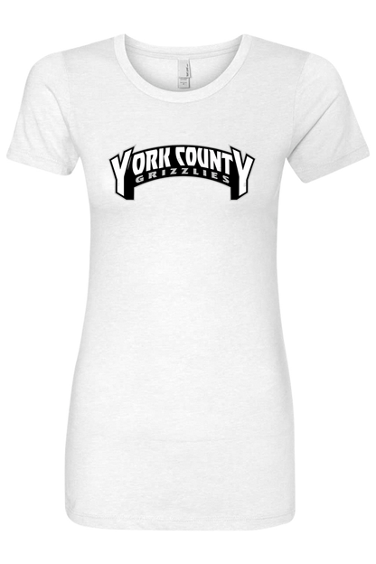 York County Grizzlies Adult Women's T-Shirt Signature Lacrosse