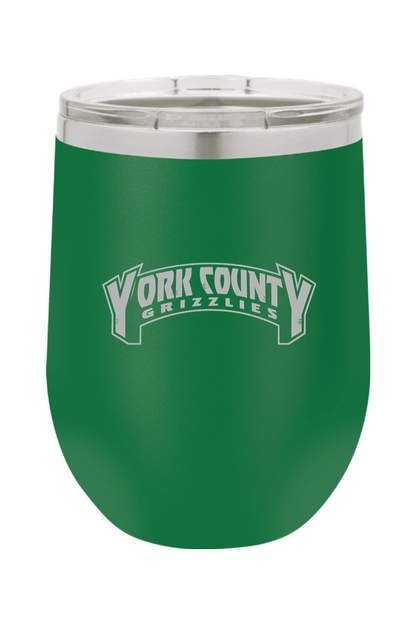 York County Grizzlies Insulated Wine Tumbler Signature Lacrosse