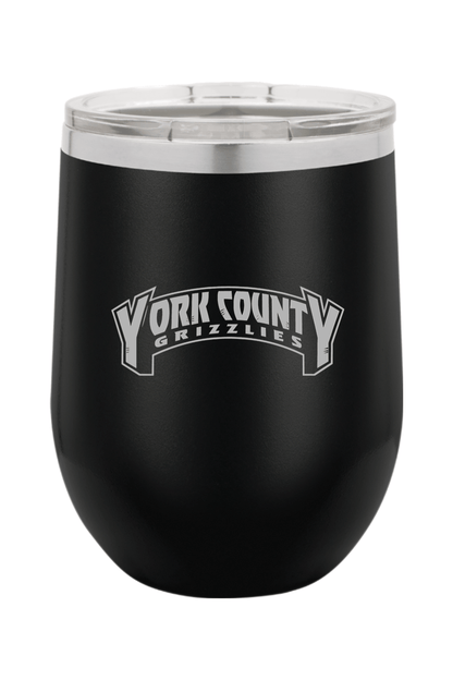 York County Grizzlies Insulated Wine Tumbler Signature Lacrosse