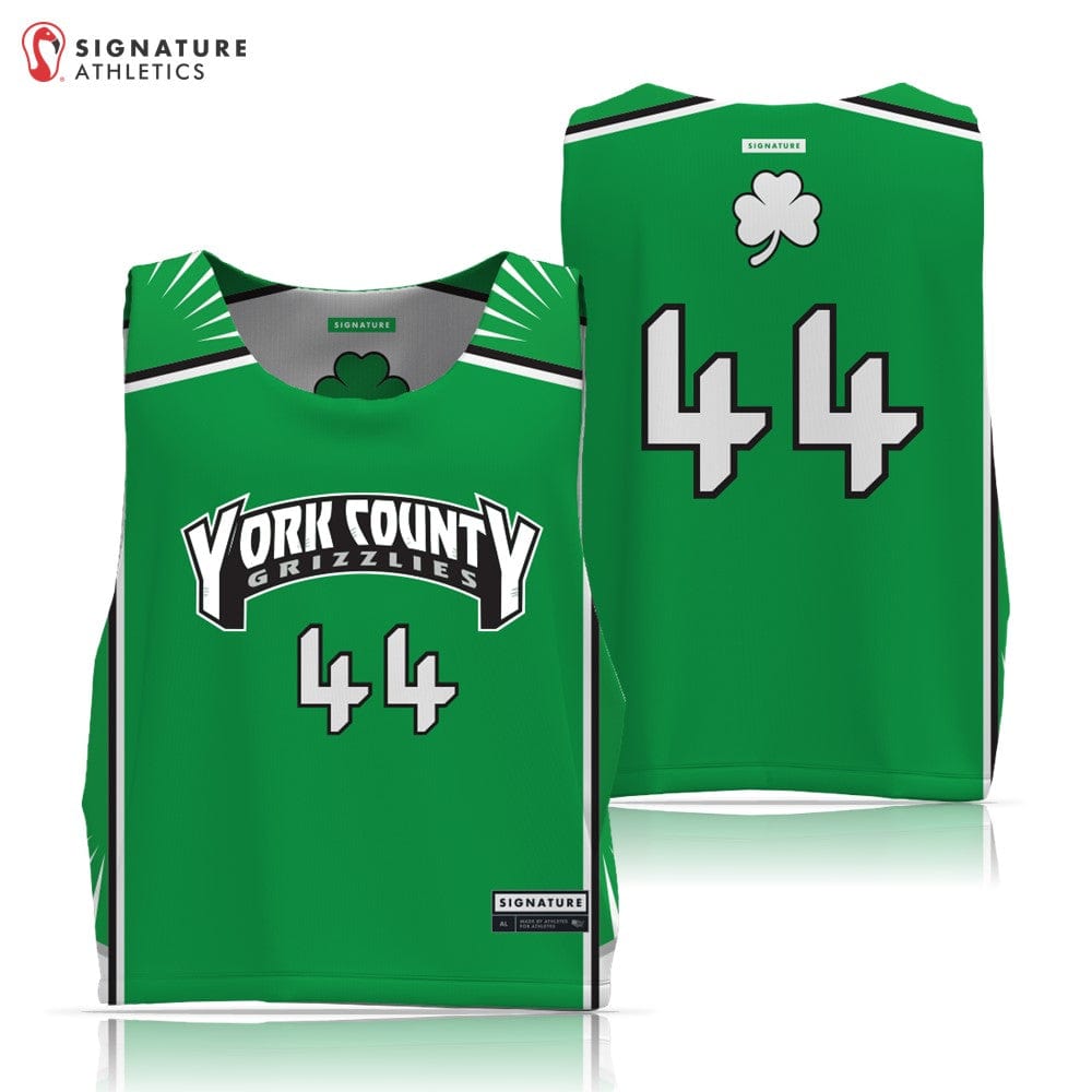York County Grizzlies Men's Reversible Game Pinnie Signature Lacrosse