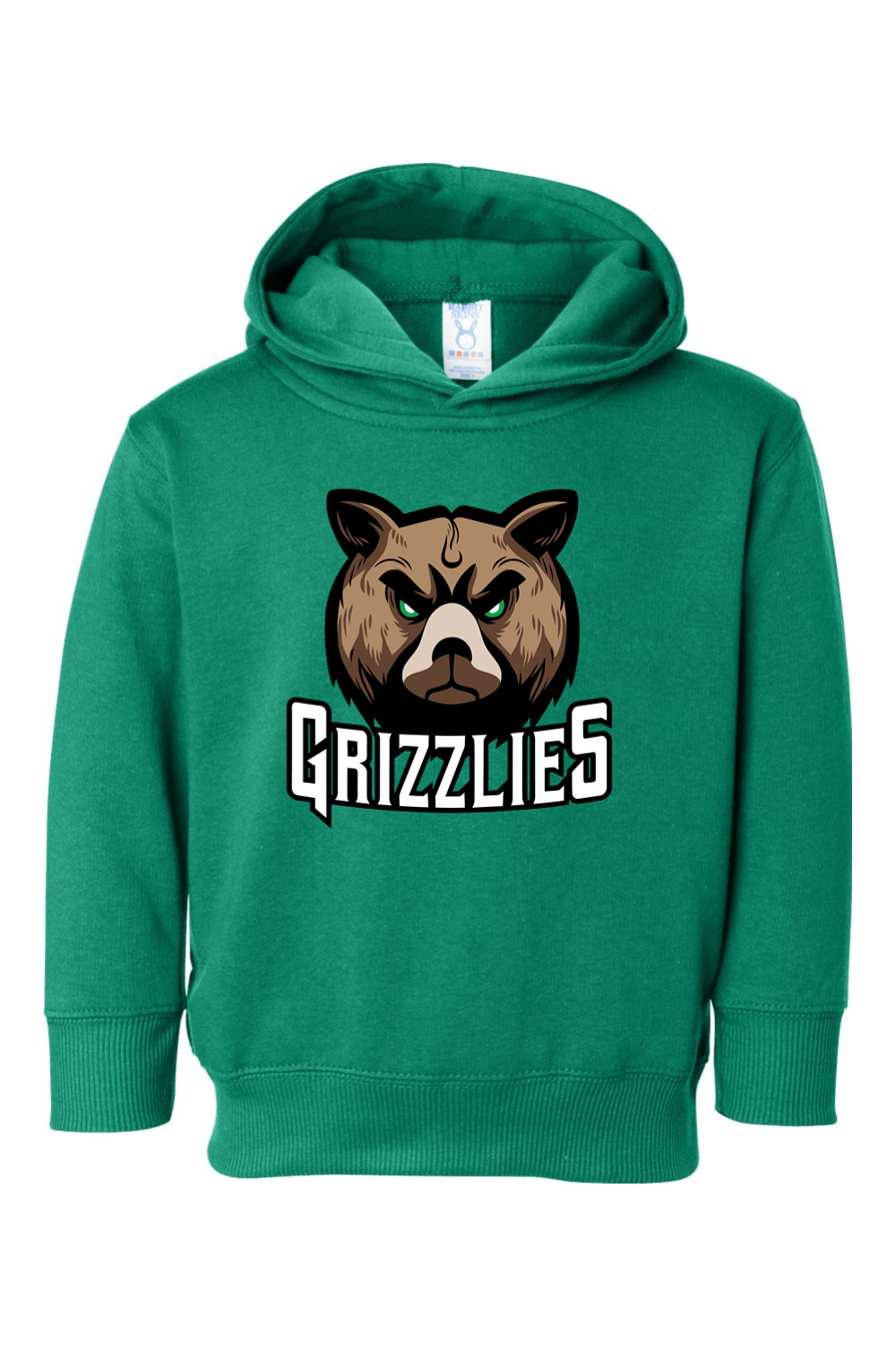 York County Grizzlies Toddler Fleece Hoodie Signature Lacrosse