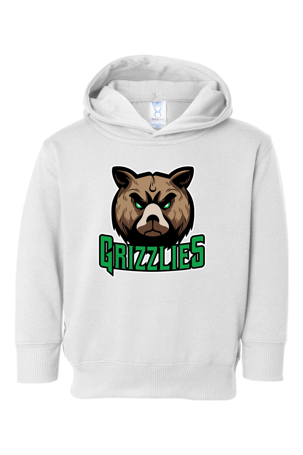 York County Grizzlies Toddler Fleece Hoodie Signature Lacrosse