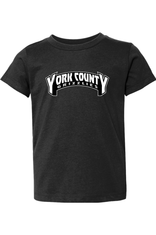 York County Grizzlies Toddler T-Shirt Signature Lacrosse