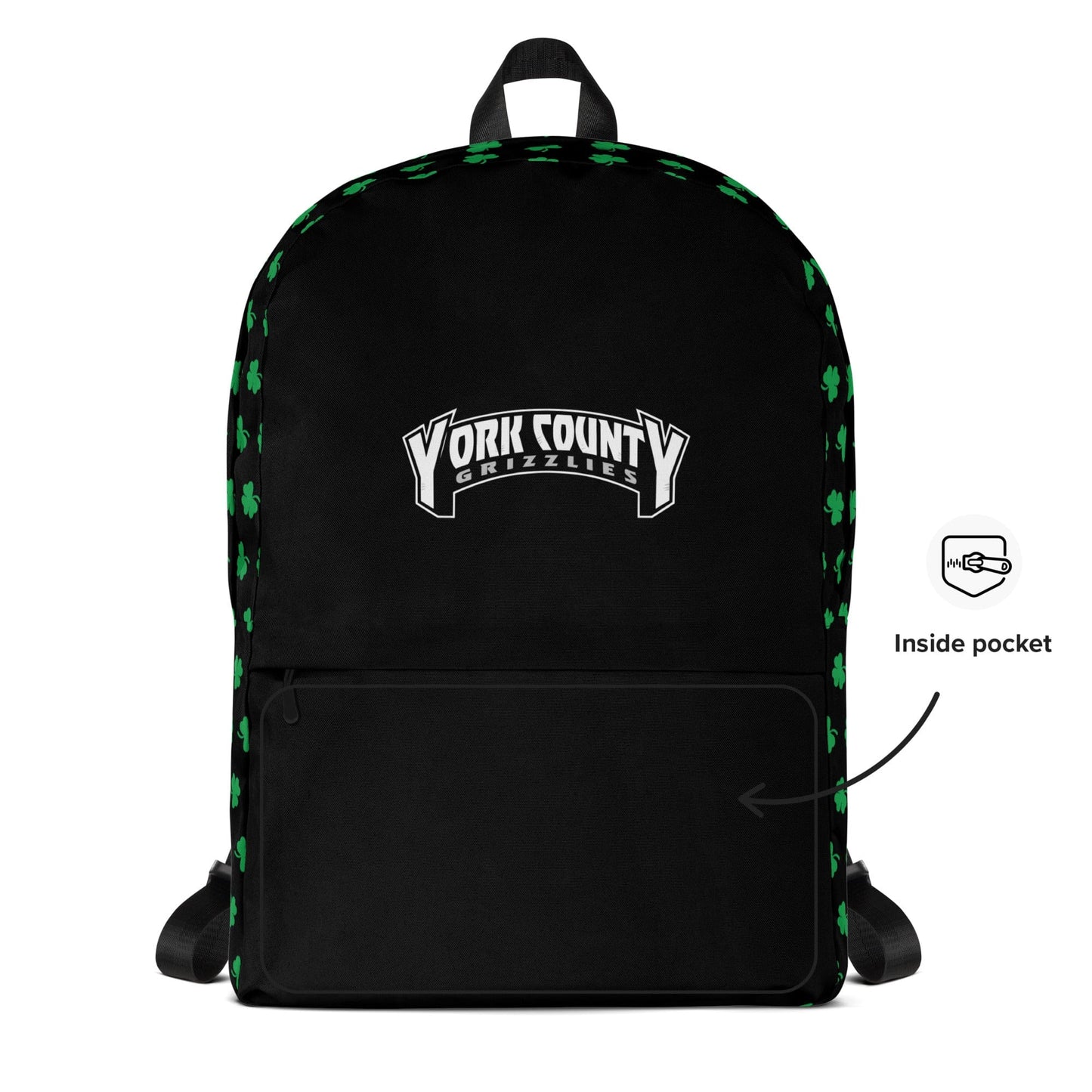 York County Grizzlies Travel Backpack Signature Lacrosse