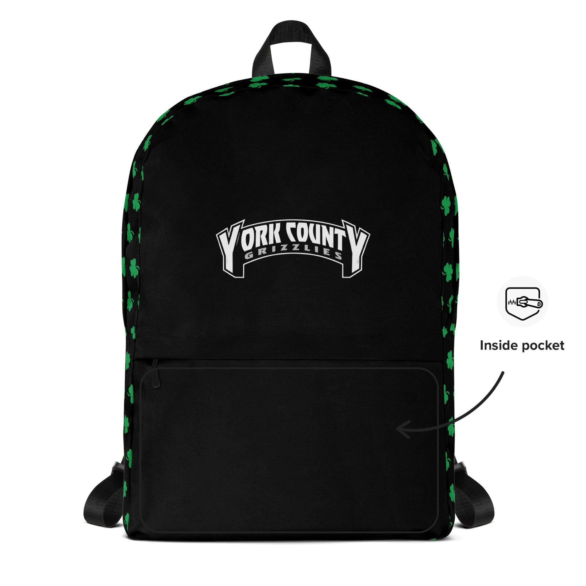 York County Grizzlies Travel Backpack Signature Lacrosse