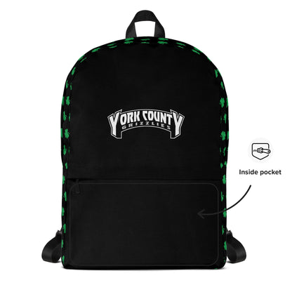 York County Grizzlies Travel Backpack Signature Lacrosse