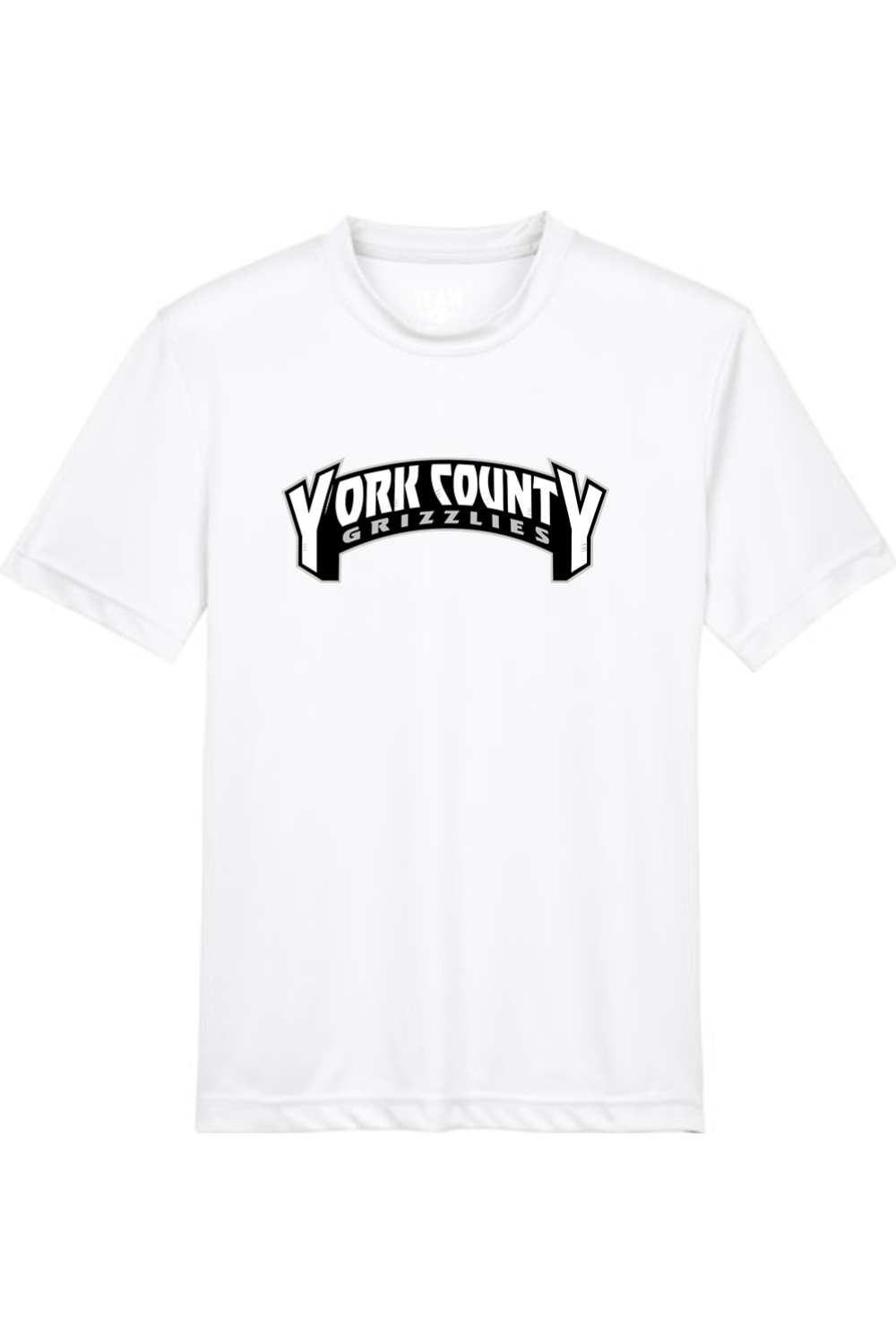 York County Grizzlies Youth Athletic T-Shirt Signature Lacrosse