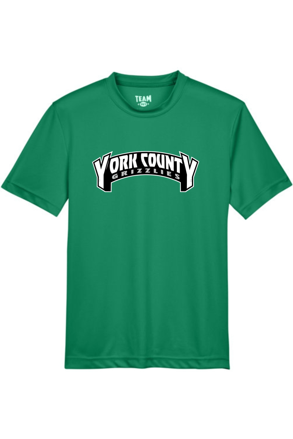 York County Grizzlies Youth Athletic T-Shirt Signature Lacrosse