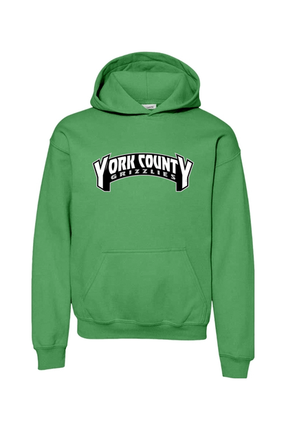 York County Grizzlies Youth Hoodie Signature Lacrosse