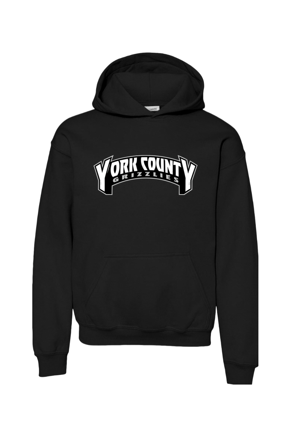 York County Grizzlies Youth Hoodie Signature Lacrosse