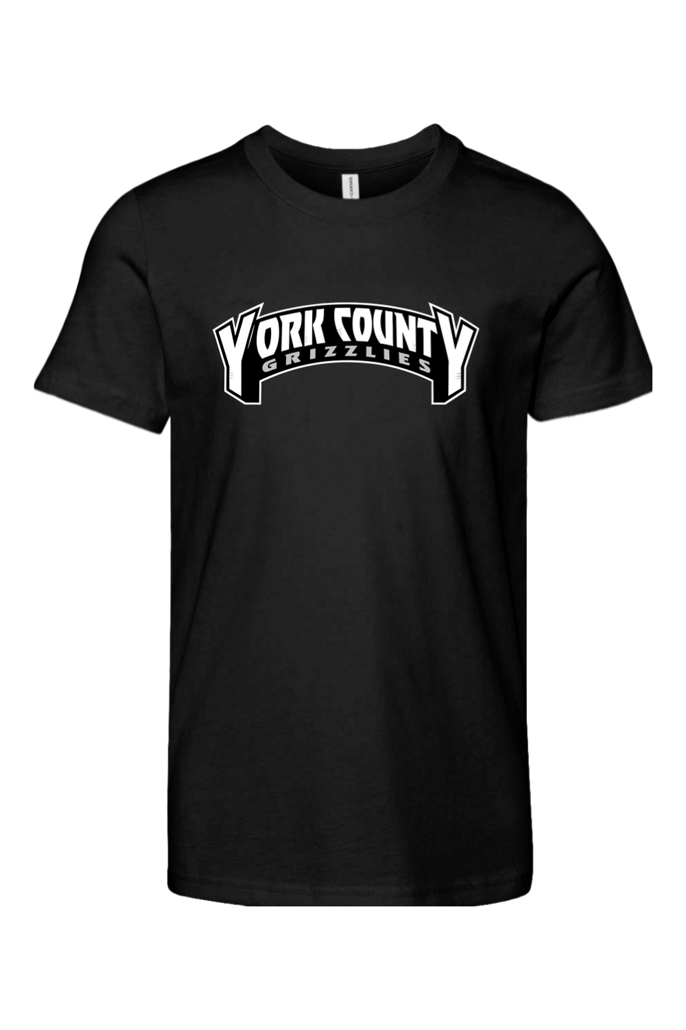York County Grizzlies Youth Lifestyle T-Shirt Signature Lacrosse