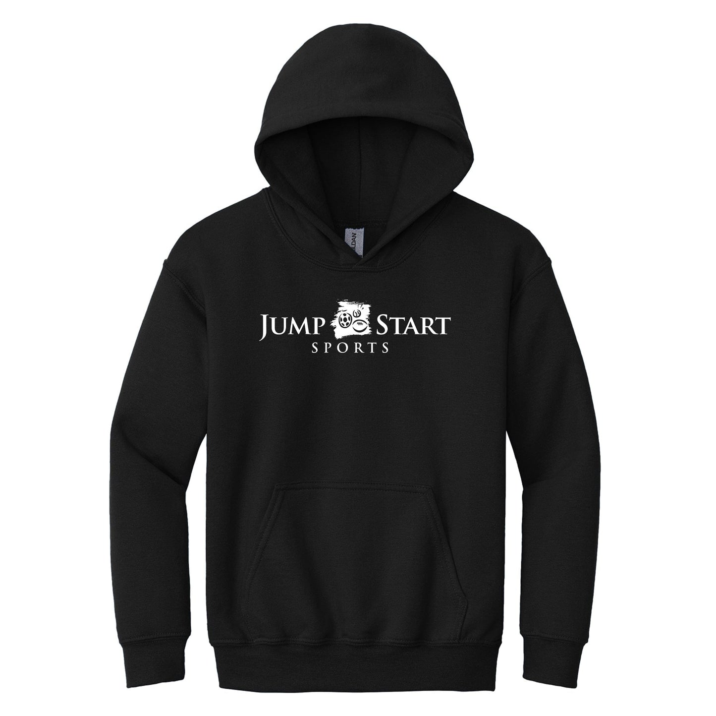 Youth Jump Start Hoodie - Black Signature Lacrosse