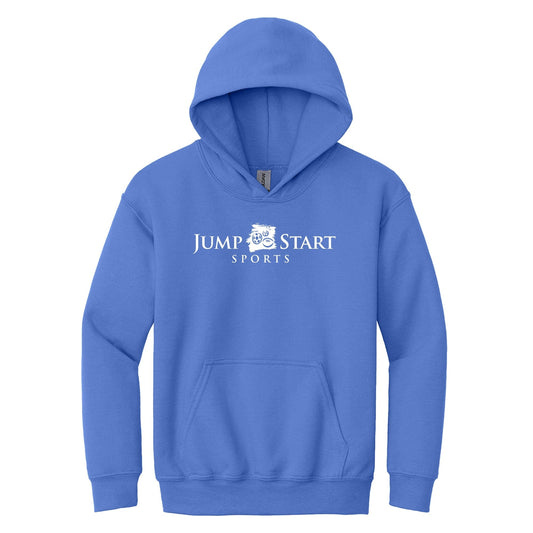 Youth Jump Start Hoodie - Carolina Blue Signature Lacrosse