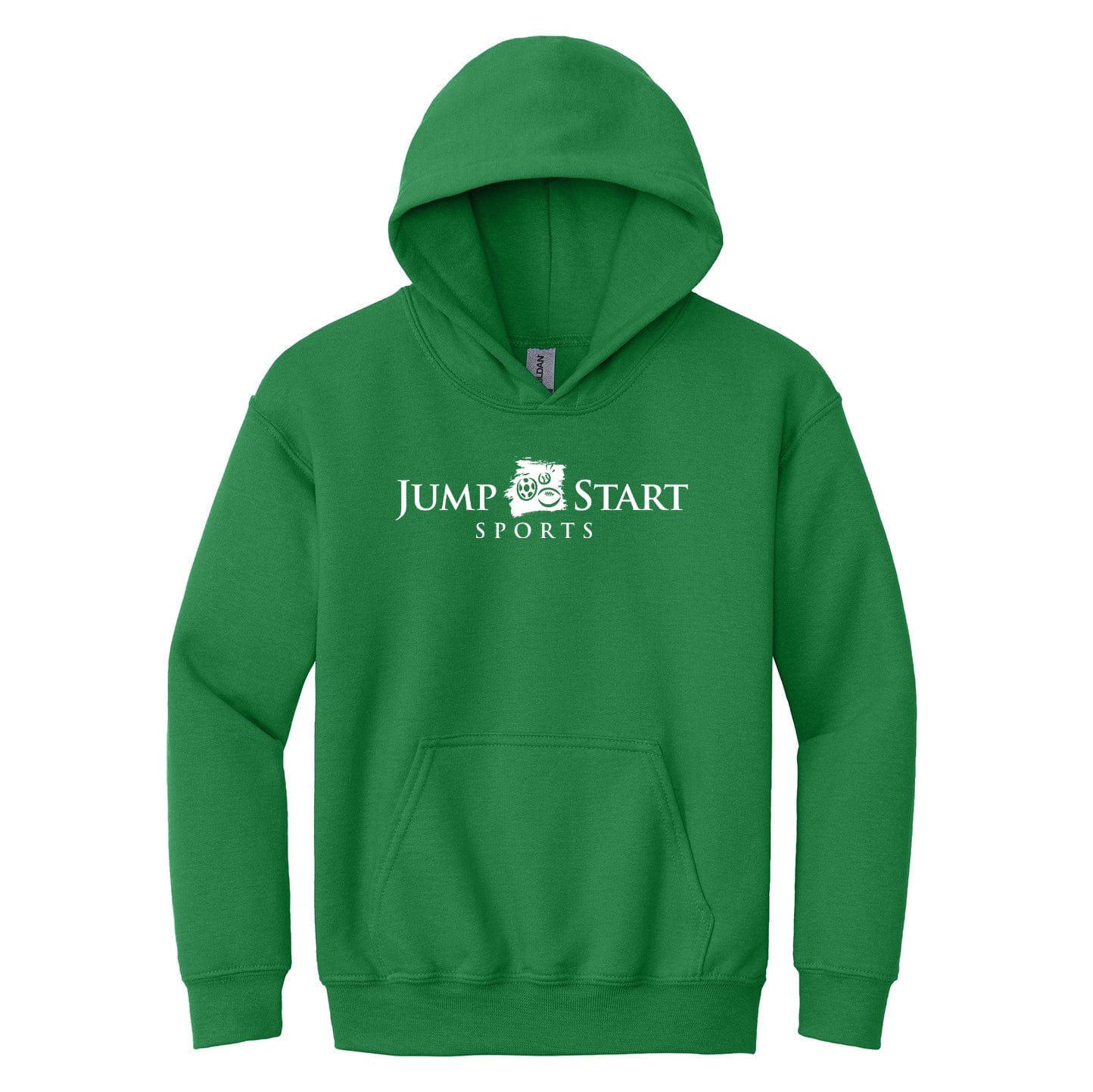 Youth Jump Start Hoodie - Irish Green Signature Lacrosse