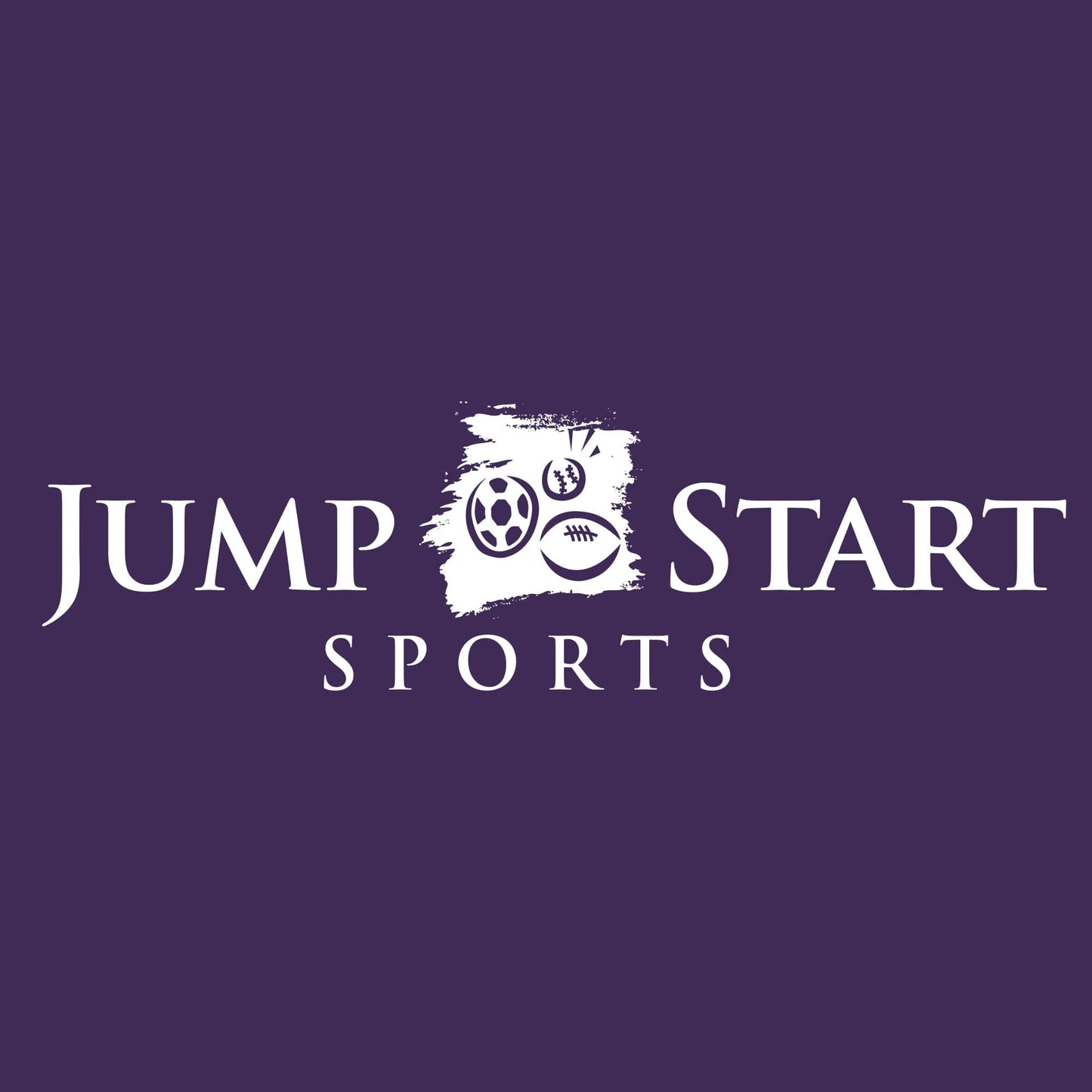 Youth Jump Start Performance Tee - Purple Signature Lacrosse