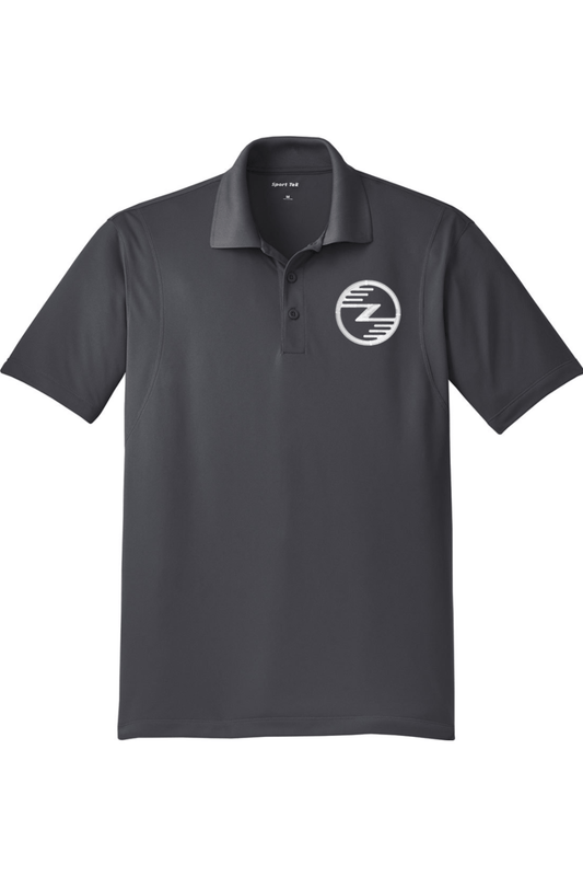 ZogSports Adult Embroidered Athletic Polo Signature Lacrosse