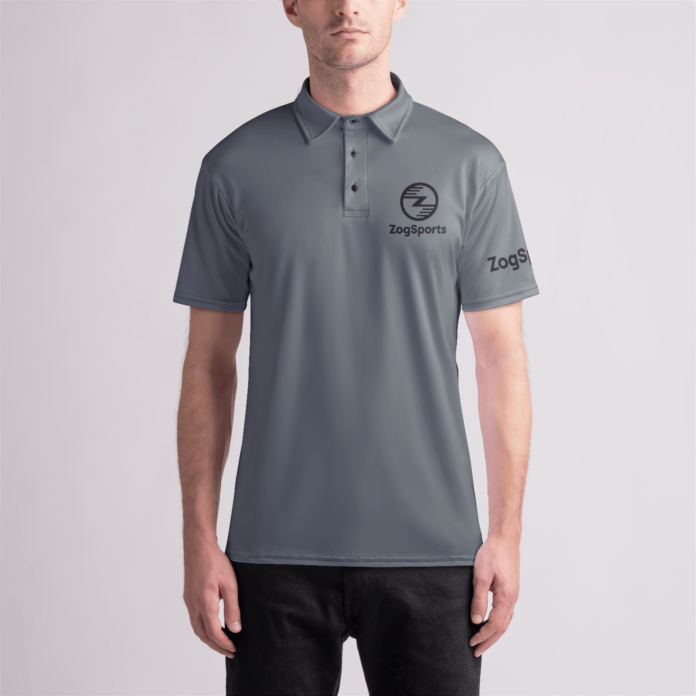 ZogSports Adult Sublimated Athletic Polo Signature Lacrosse