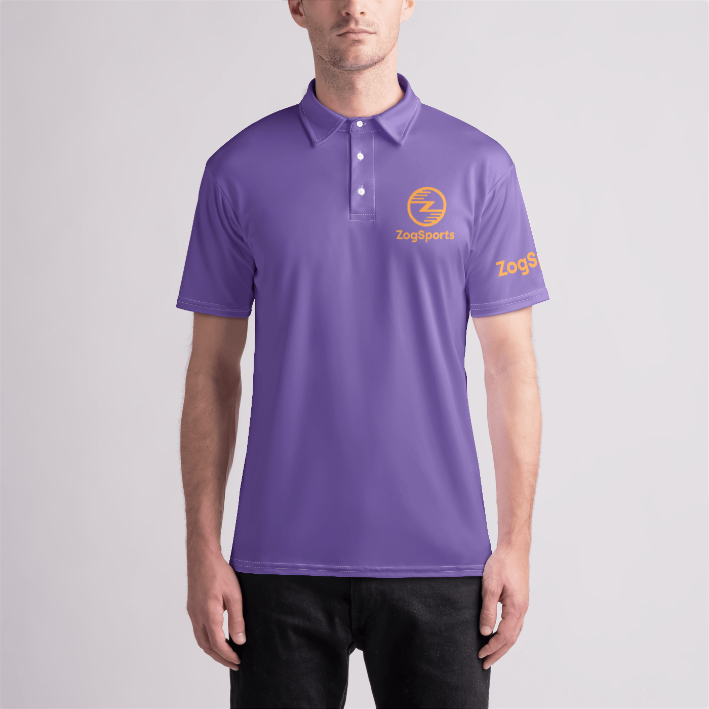 ZogSports Adult Sublimated Athletic Polo Signature Lacrosse