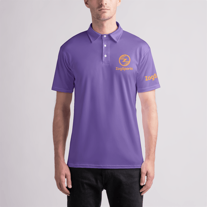 ZogSports Adult Sublimated Athletic Polo Signature Lacrosse