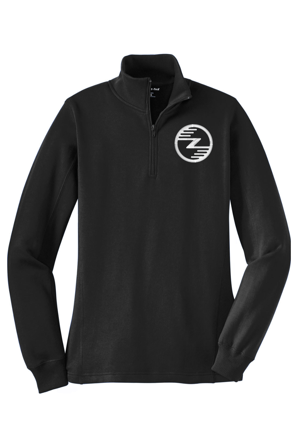 ZogSports Adult Women's Embroidered Quarter-Zip Pullover Signature Lacrosse