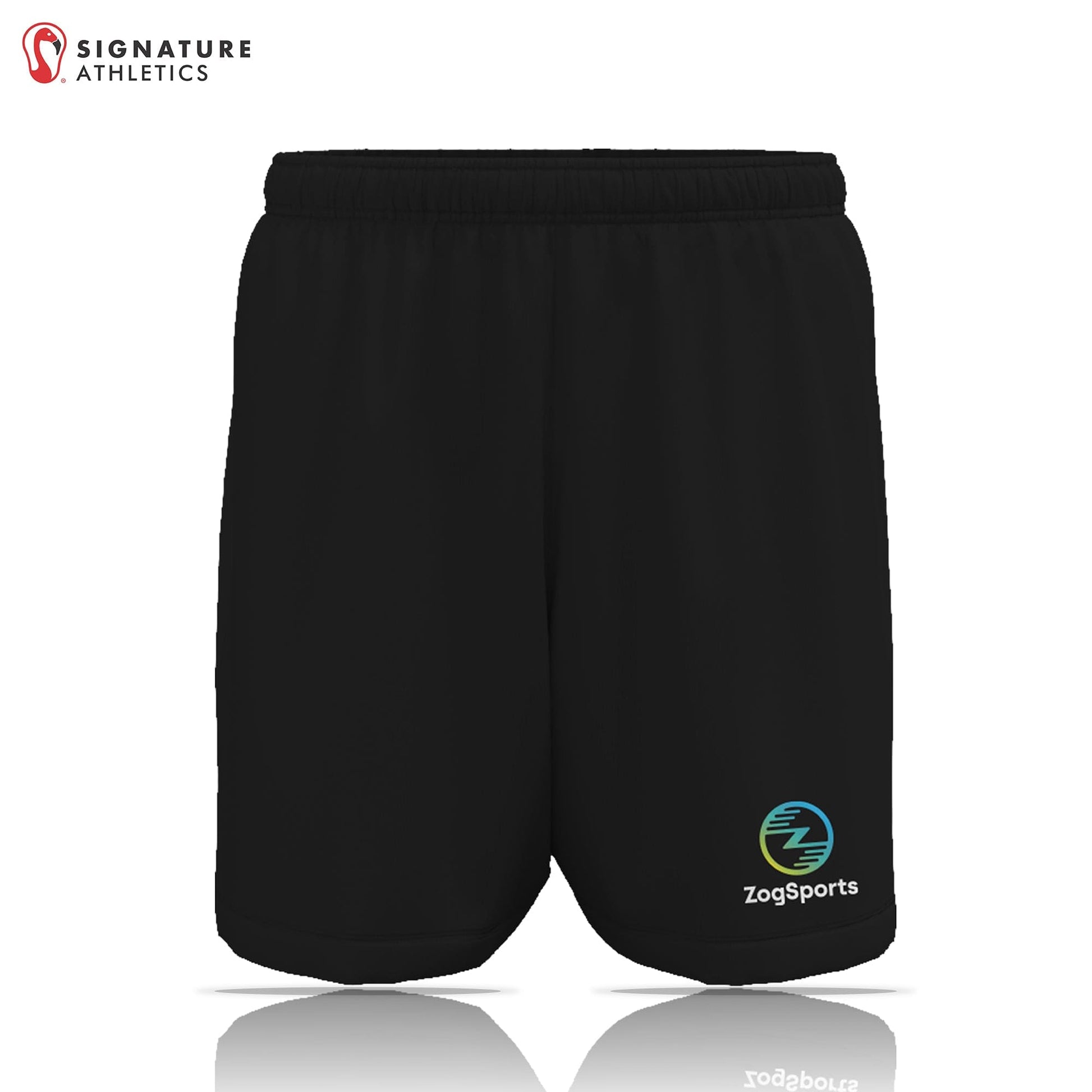 ZogSports Men's Black Zog Player Game Shorts Signature Lacrosse