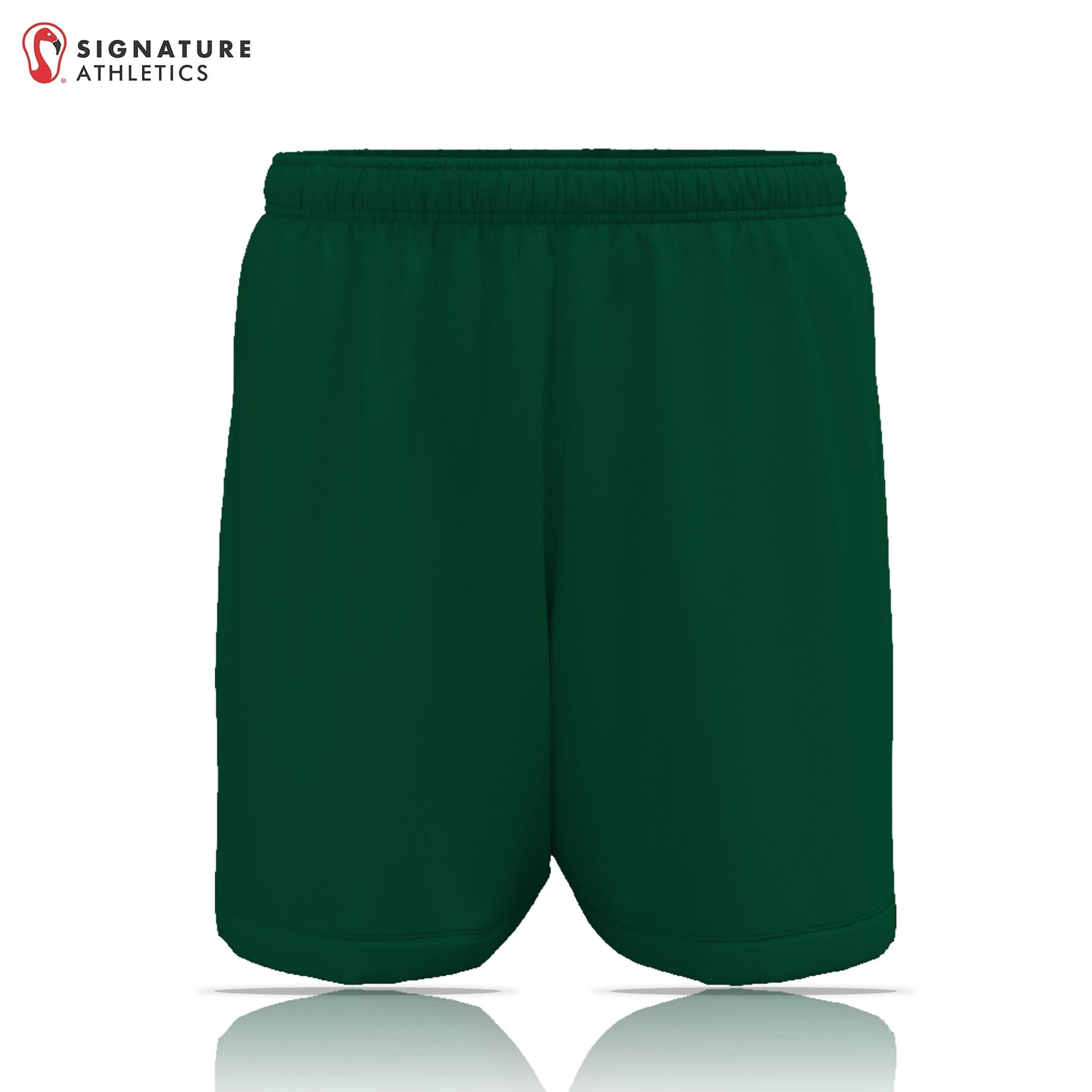 ZogSports Men's Dark Green Player Game Shorts Signature Lacrosse