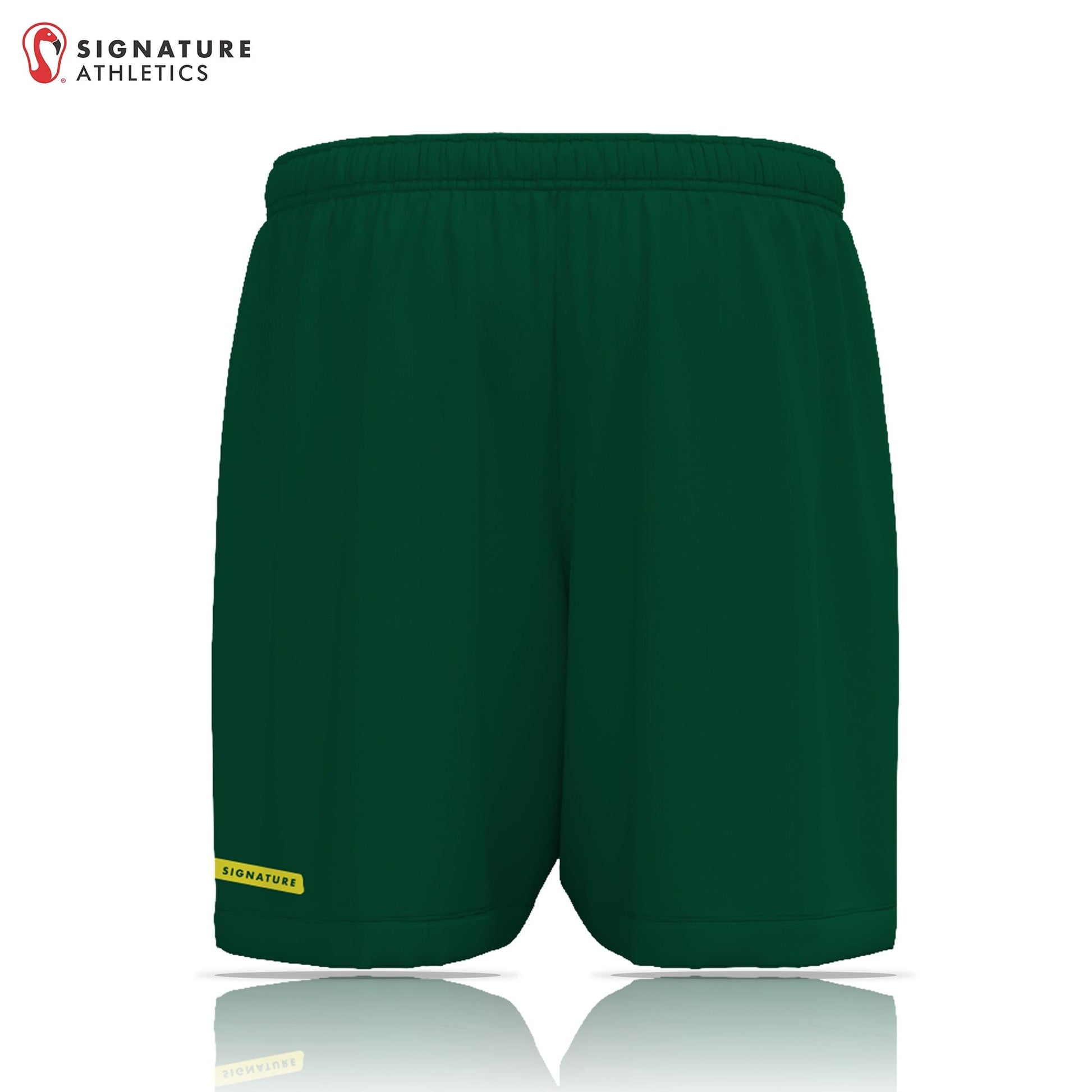 ZogSports Men's Dark Green Zog Player Game Shorts Signature Lacrosse