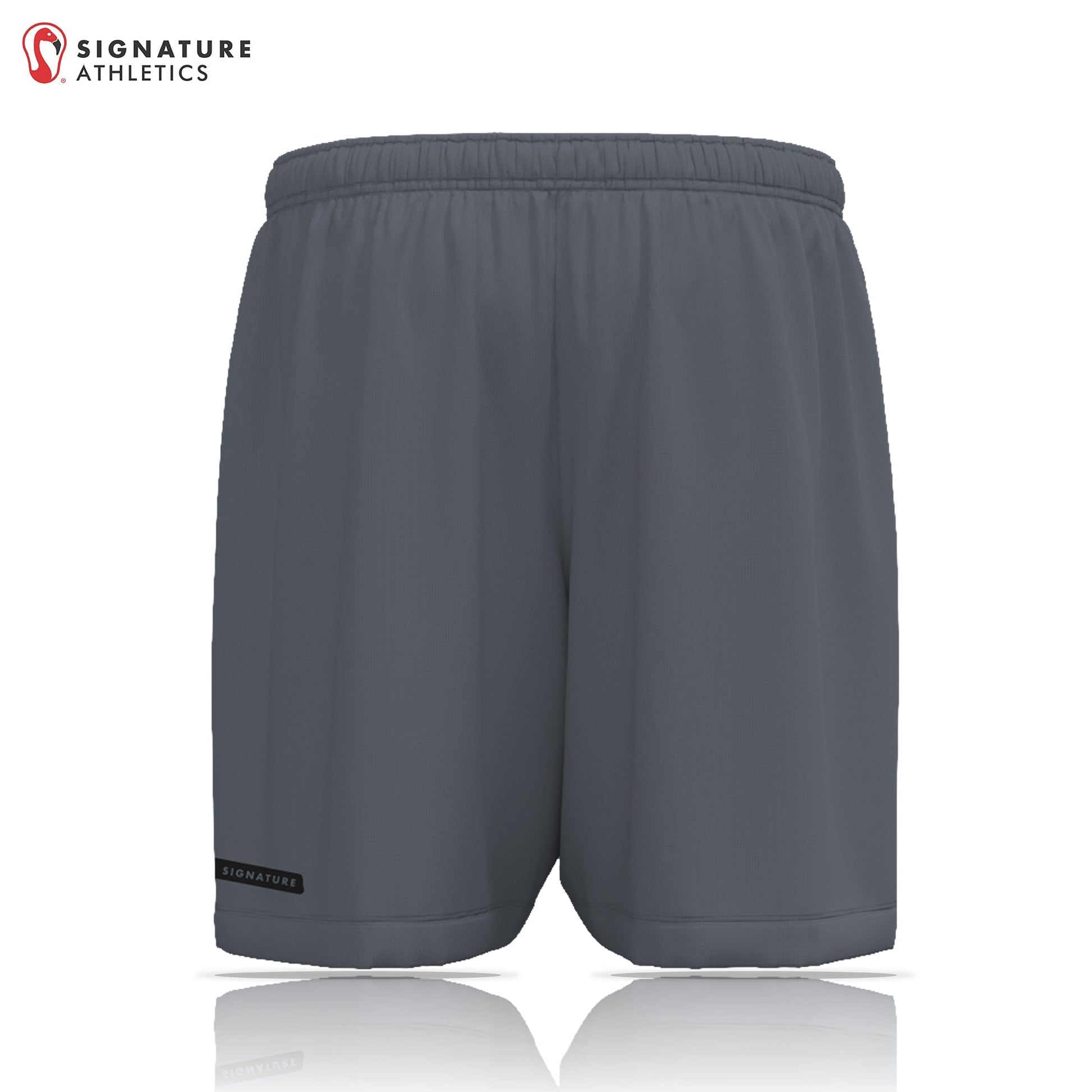 ZogSports Men's Grey Player Game Short Signature Lacrosse