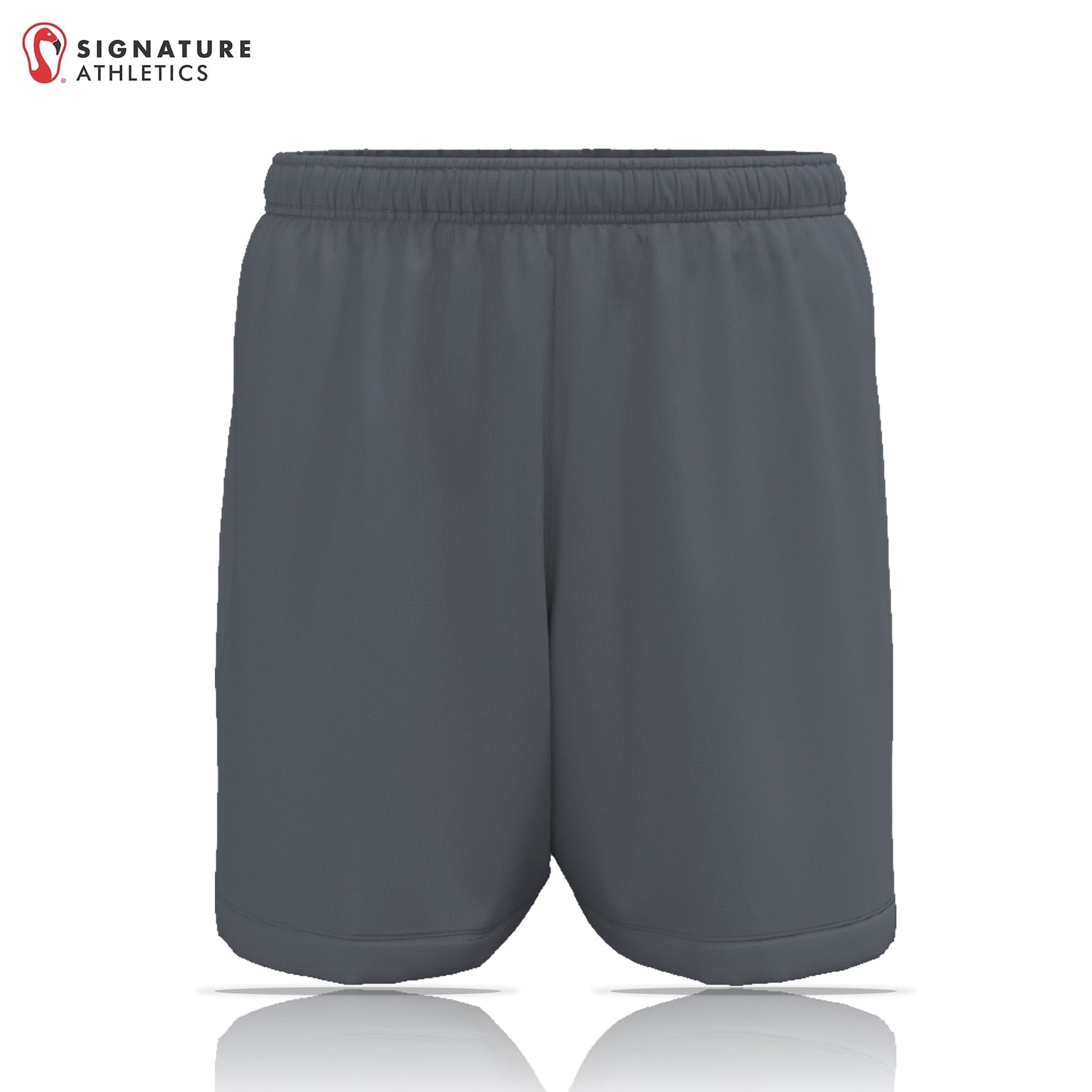 ZogSports Men's Grey Player Game Short Signature Lacrosse