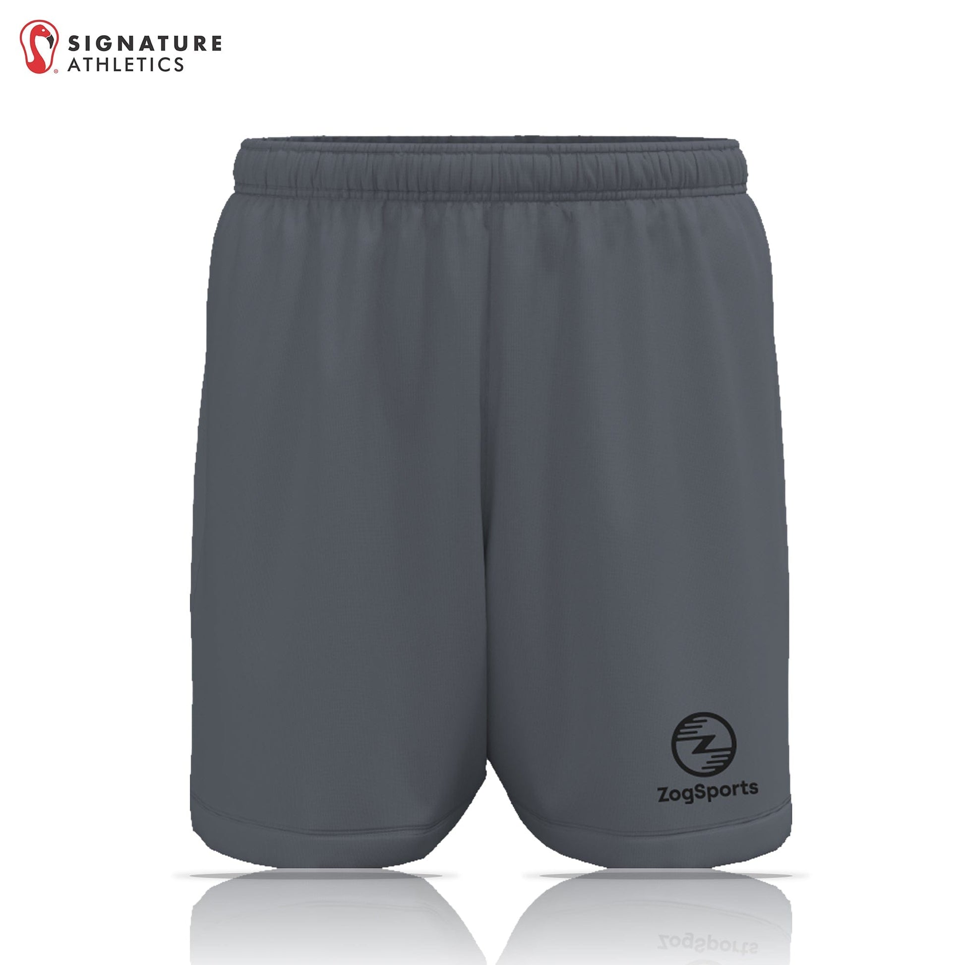 ZogSports Men's Grey Zog Player Game Shorts: ZogSports Signature Lacrosse