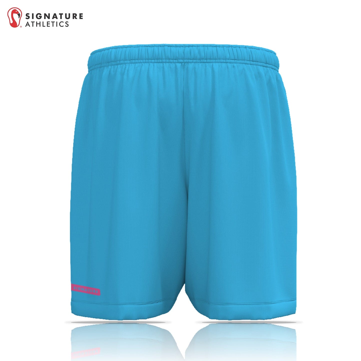 ZogSports Men's Light Blue Zog Player Game Shorts Signature Lacrosse