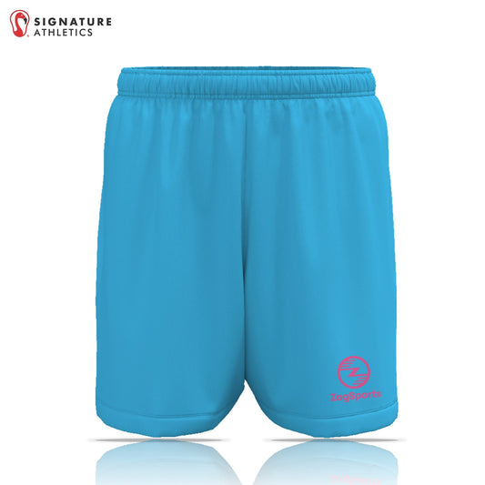 ZogSports Men's Light Blue Zog Player Game Shorts: ZogSports Signature Lacrosse