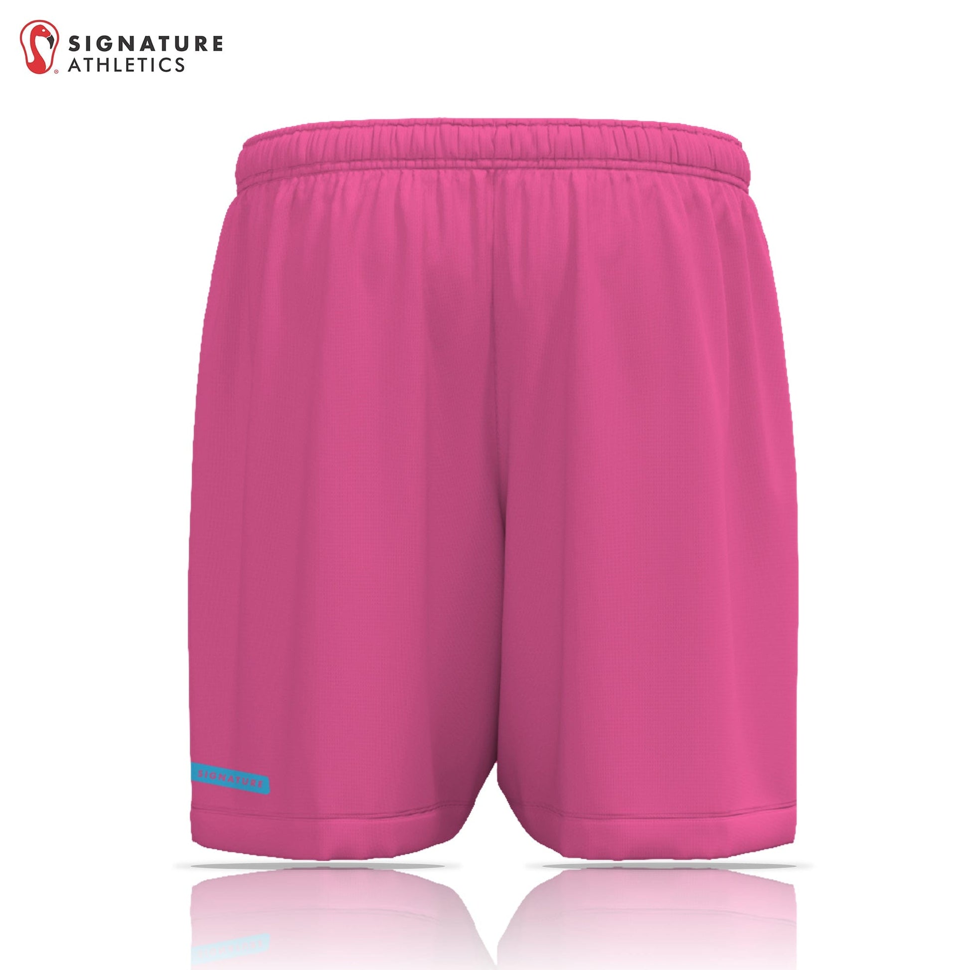 ZogSports Men's Pink Player Game Shorts Signature Lacrosse