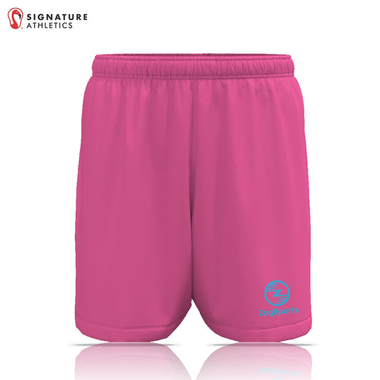 ZogSports Men's Pink Zog Player Game Shorts: ZogSports Signature Lacrosse