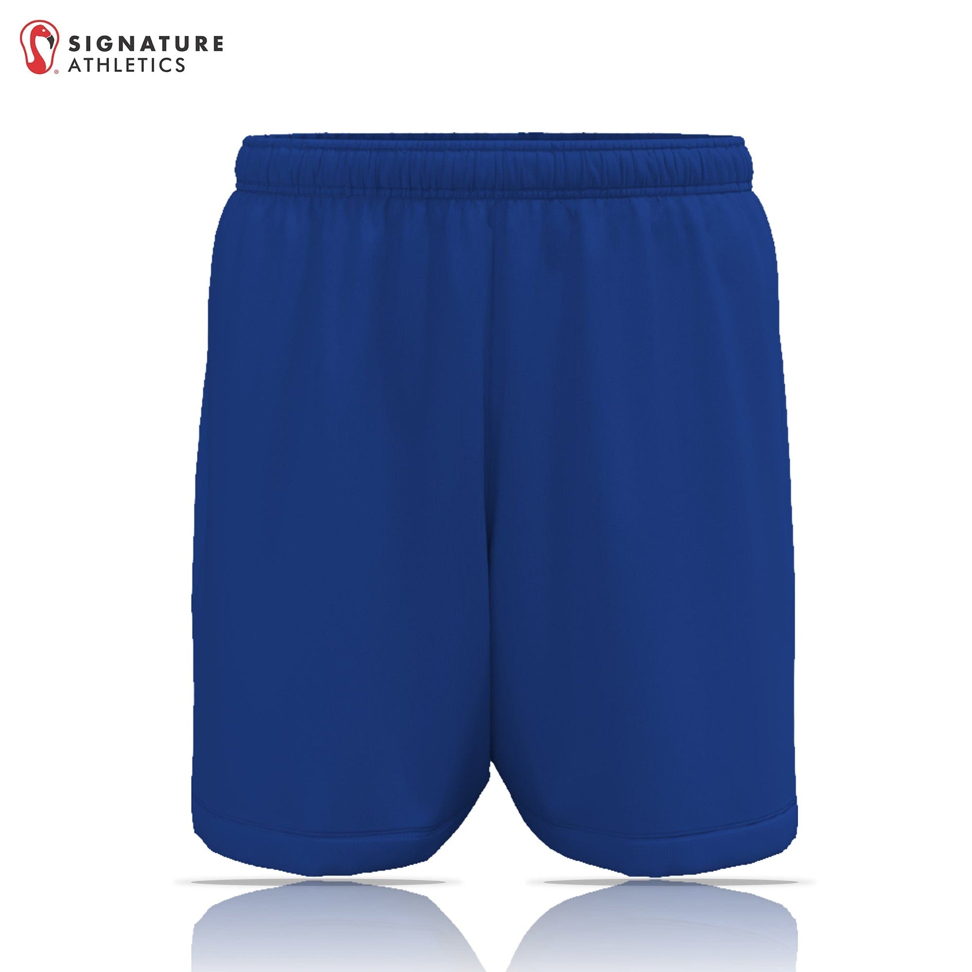 ZogSports Men's Royal Blue Player Game Shorts Signature Lacrosse